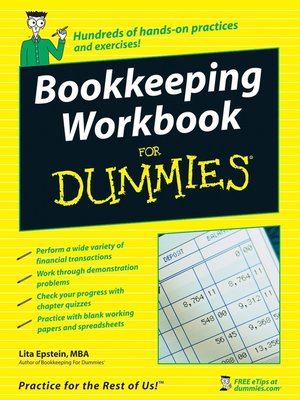 Bookkeeping Workbook For Dummies - ebook